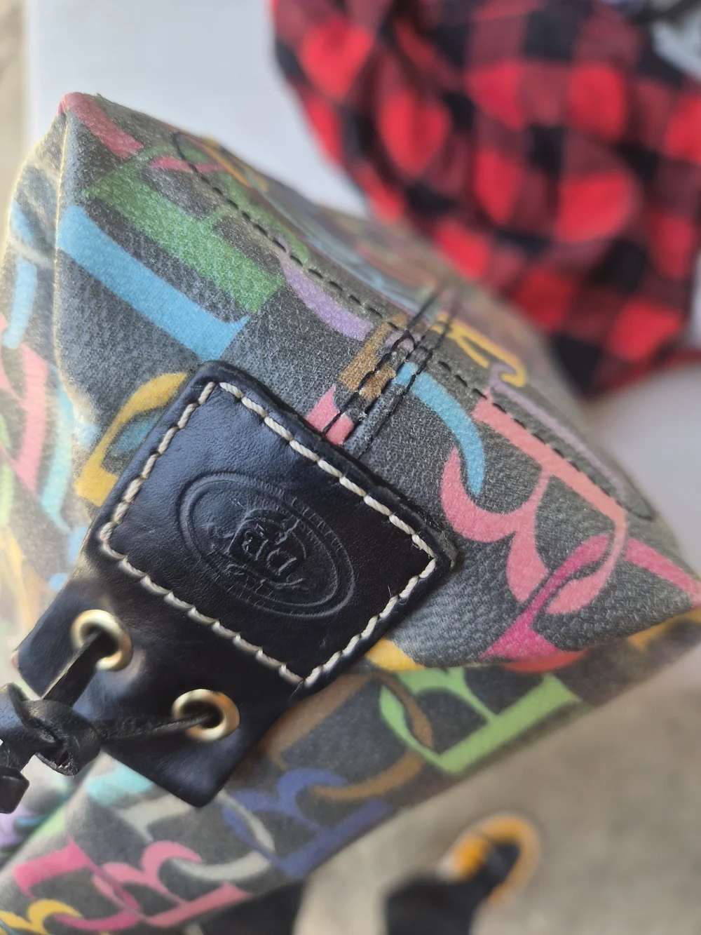 Dooney & Bourke Multicolor Reversible Logo Tote